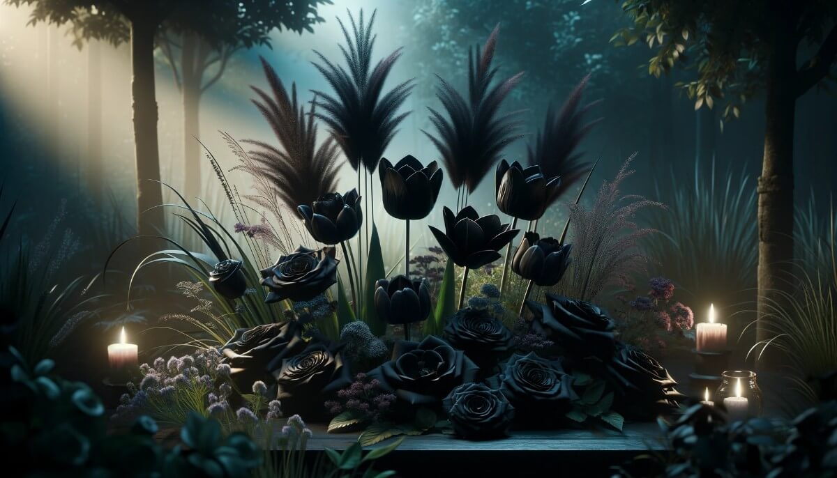 20 beautiful and popular black flowers